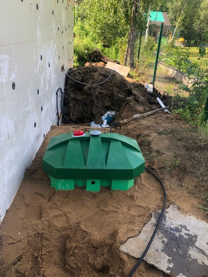 Септик Mezler aero 3 un, компрессорная